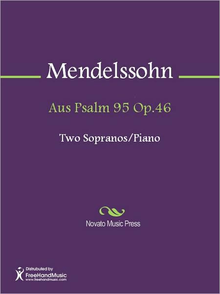 Aus Psalm 95 Op.46
