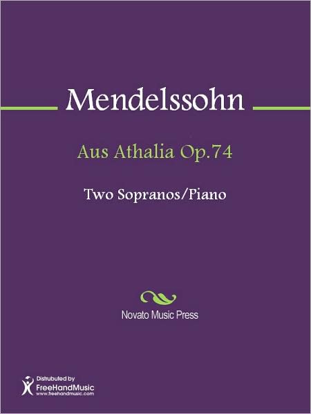Aus Athalia Op.74