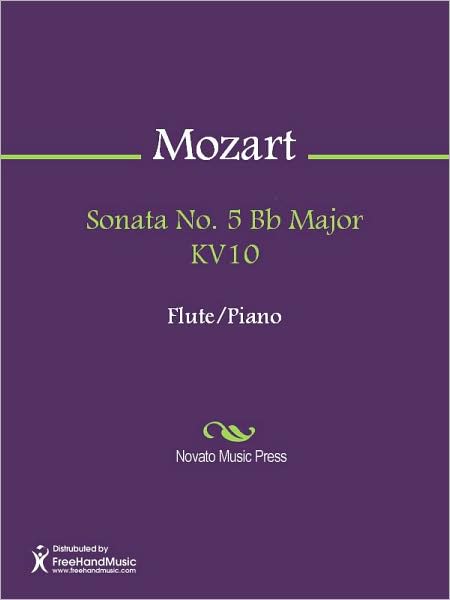 Sonata No. 5 Bb Major KV10