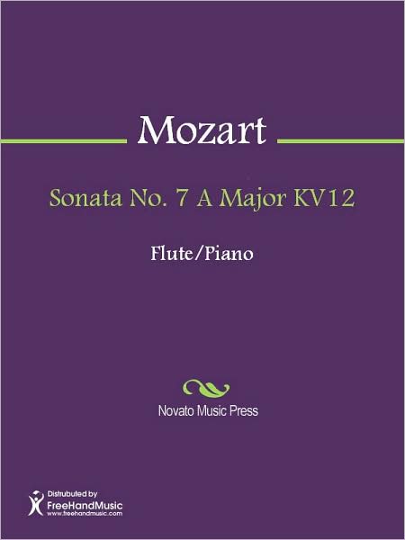 Sonata No. 7 A Major KV12