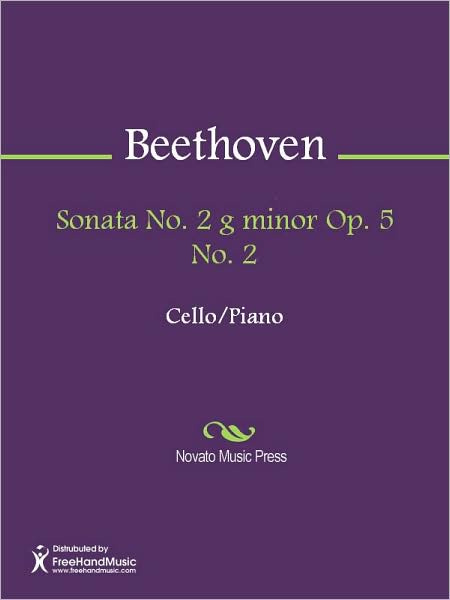 Sonata No. 2 g minor Op. 5 No. 2