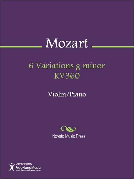 6 Variations g minor KV360