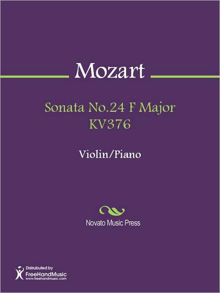 Sonata No.24 F Major KV376