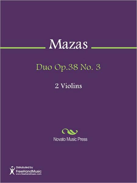 Duo Op.38 No. 3