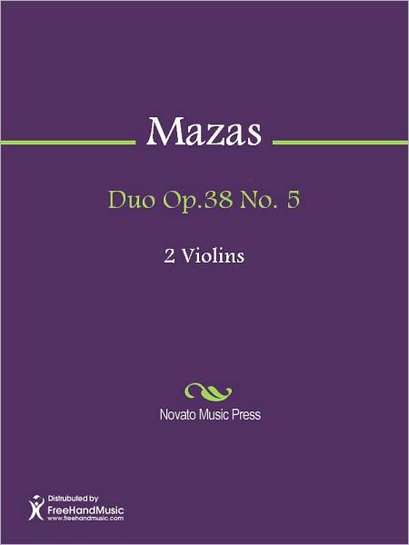 Duo Op.38 No. 5