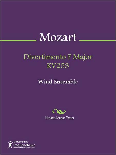 Divertimento F Major KV253