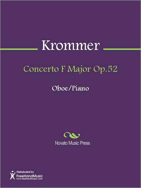 Concerto F Major Op.52