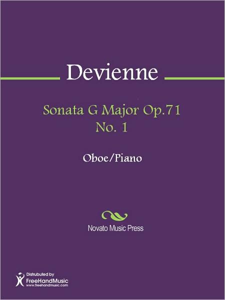 Sonata G Major Op.71 No. 1