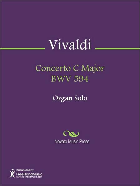 Concerto C Major BWV 594