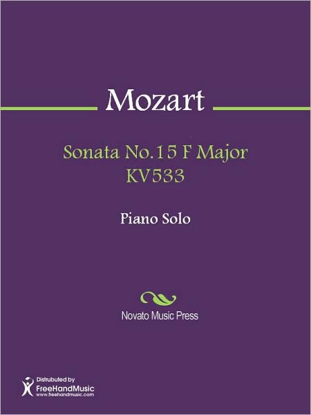 Sonata No.15 F Major KV533