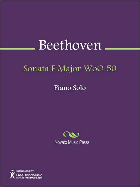 Sonata F Major WoO 50