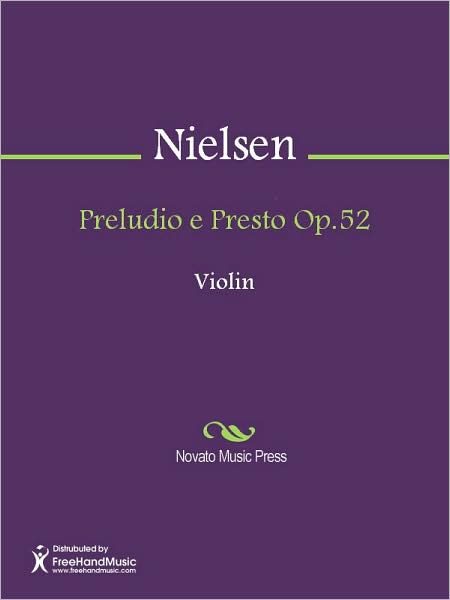 Preludio e Presto Op.52