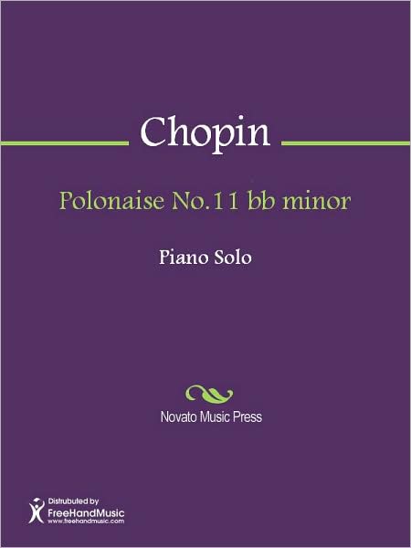Polonaise No.11 bb minor