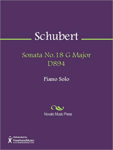 Sonata No.18 G Major D894