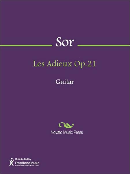 Les Adieux Op.21