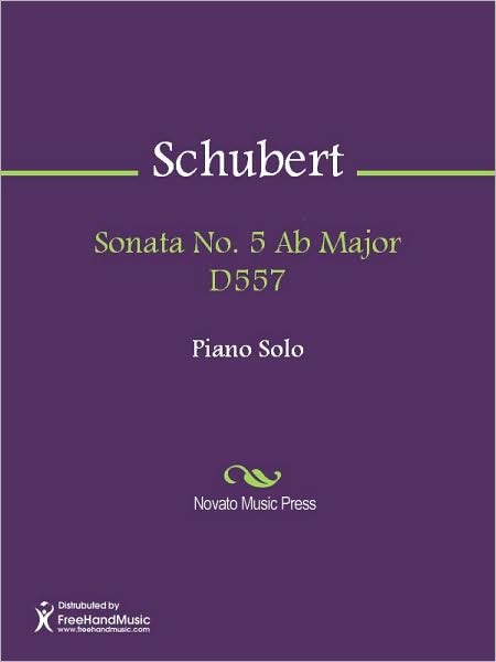 Sonata No. 5 Ab Major D557