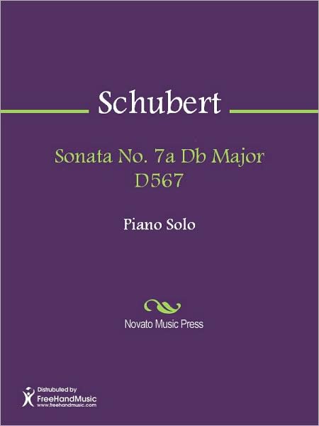 Sonata No. 7a Db Major D567