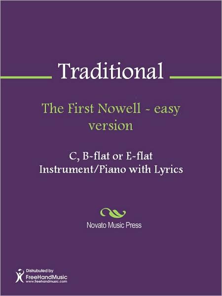 The First Nowell - easy version