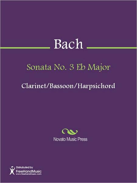 Sonata No. 3 Eb Major