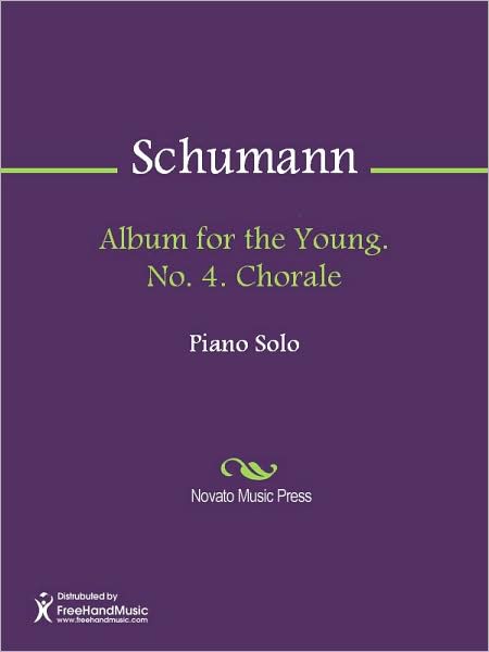 Album for the Young. No. 4. Chorale