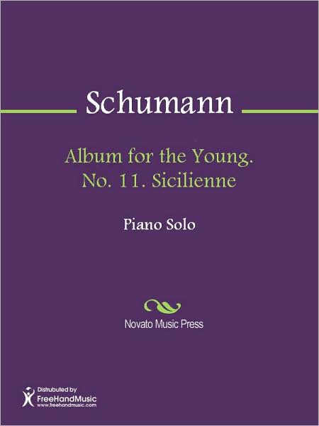 Album for the Young. No. 11. Sicilienne