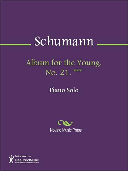 Album for the Young. No. 21. ***