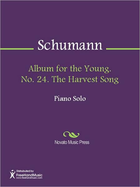 Album for the Young. No. 24. The Harvest Song