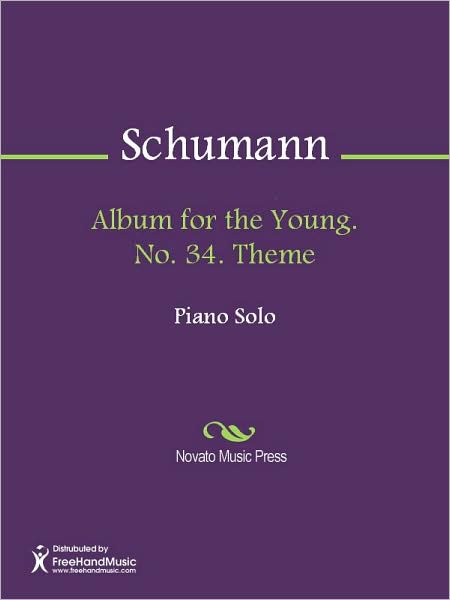 Album for the Young. No. 34. Theme