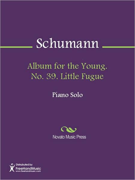 Album for the Young. No. 39. Little Fugue