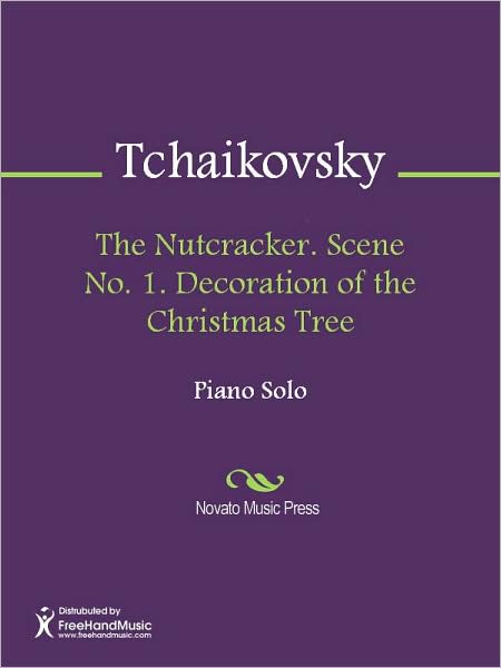The Nutcracker. Scene No. 1. Decoration of the Christmas Tree