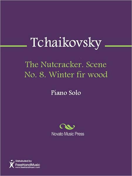 The Nutcracker. Scene No. 8. Winter fir wood