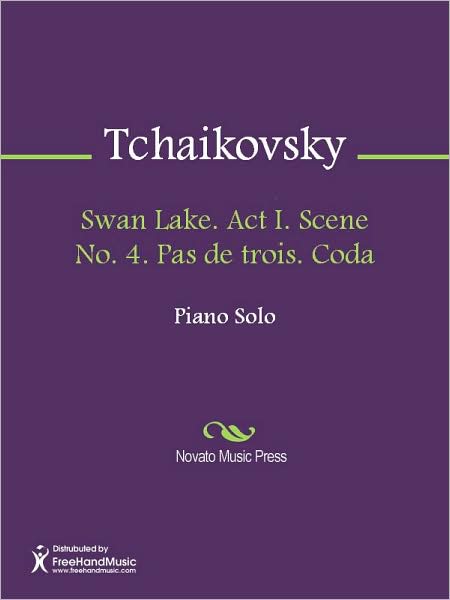 Swan Lake. Act I. Scene No. 4. Pas de trois. Coda