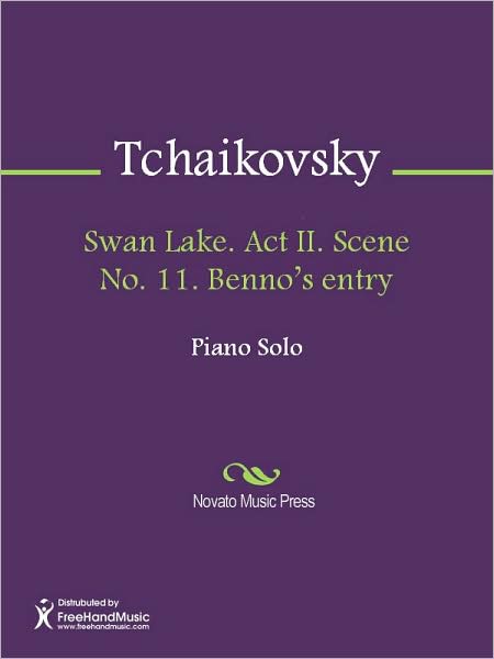Swan Lake. Act II. Scene No. 11. Benno's entry