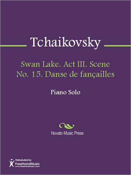 Swan Lake. Act III. Scene No. 15. Danse de fancailles