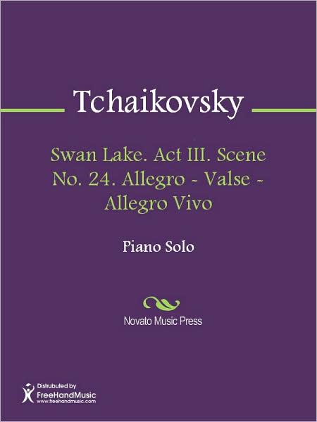 Swan Lake. Act III. Scene No. 24. Allegro - Valse - Allegro Vivo