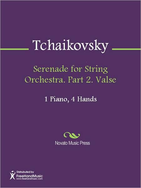 Serenade for String Orchestra. Part 2. Valse