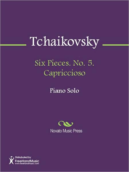 Six Pieces. No. 5. Capriccioso