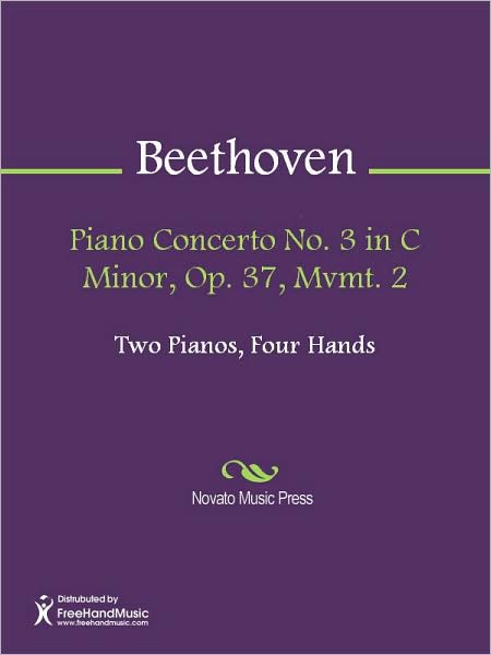 Piano Concerto No. 3 in C Minor, Op. 37, Mvmt. 2