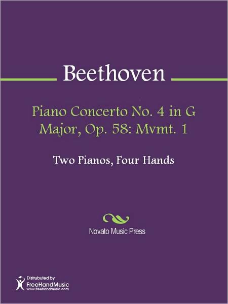 Piano Concerto No. 4 in G Major, Op. 58: Mvmt. 1