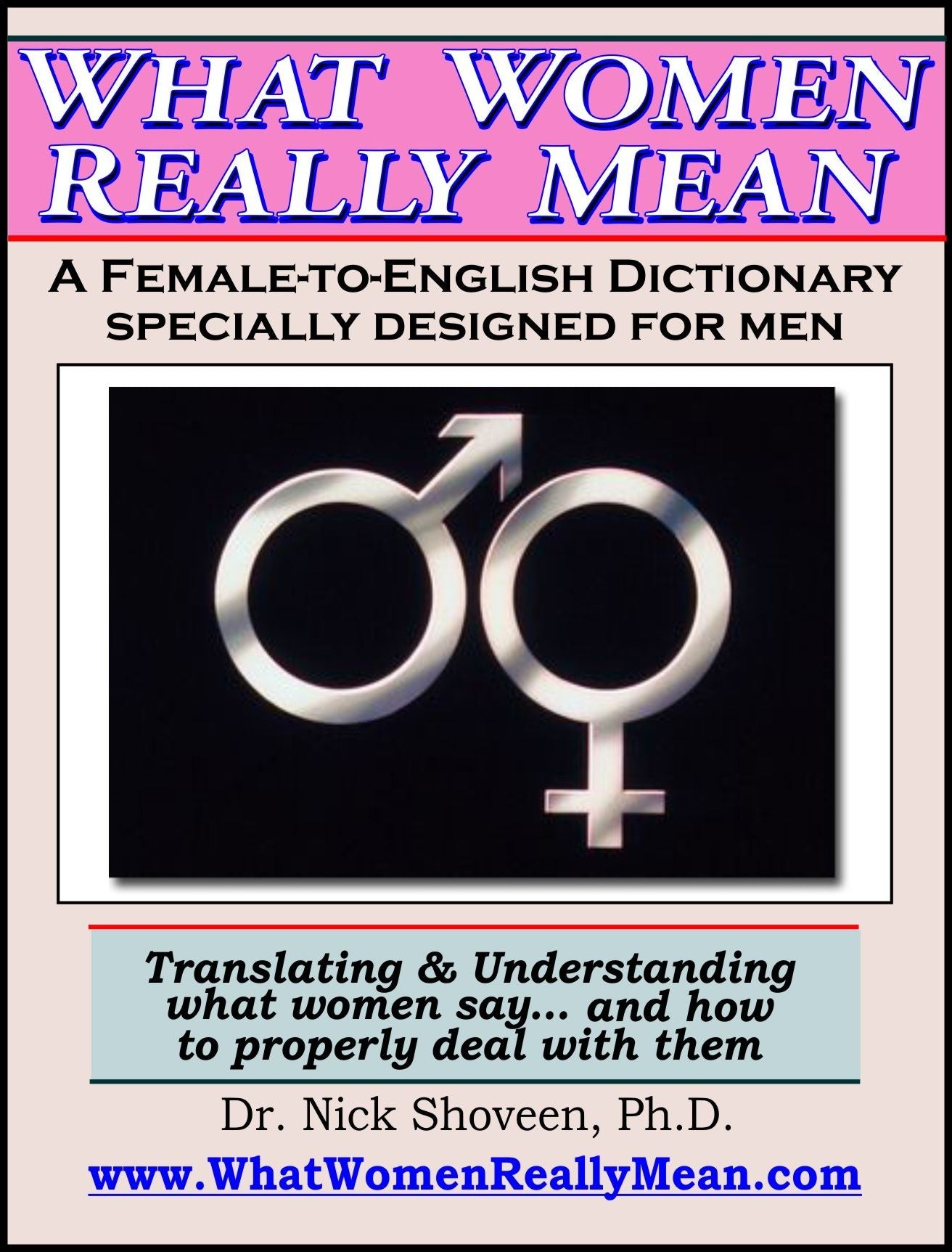 What Women Really Mean: The Female-to-English Dictionary