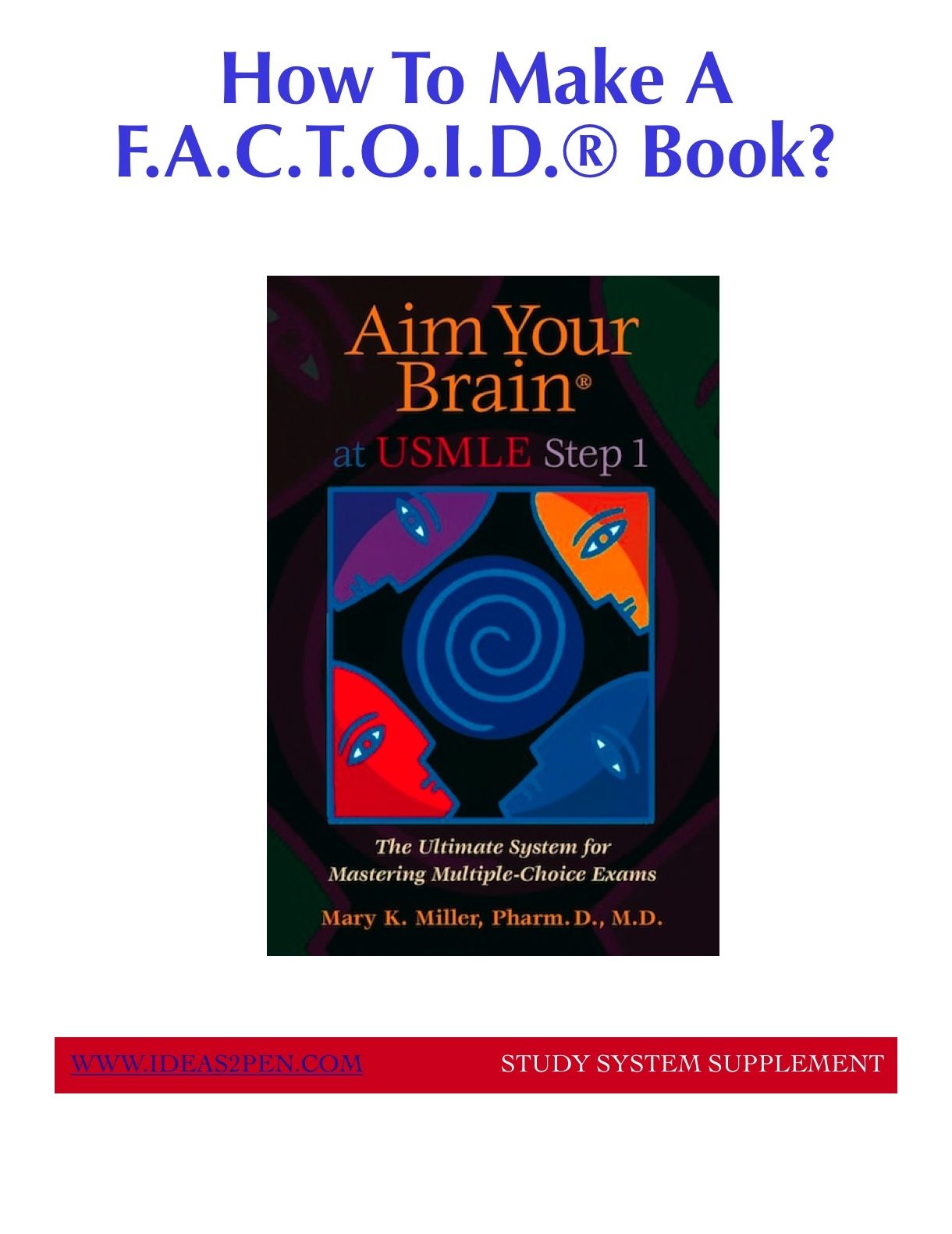 How To Make A F.A.C.T.O.I.D. Book? (Study System Supplement)