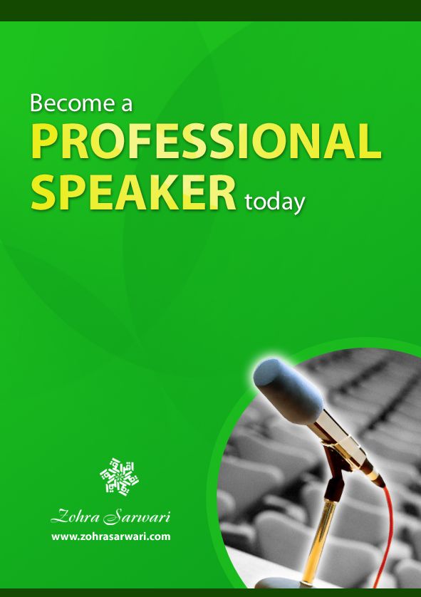 Become A Professional Speaker Today