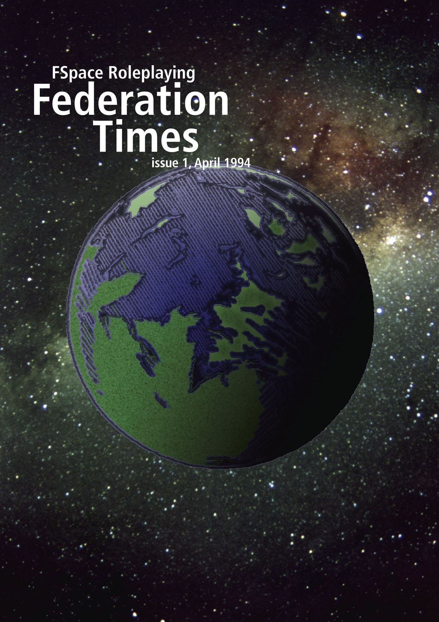 FSpace Roleplaying Federation Times issue 1, April 1994