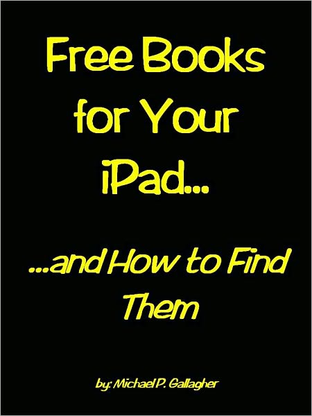 Free Books For Your iPad and How to Find Them