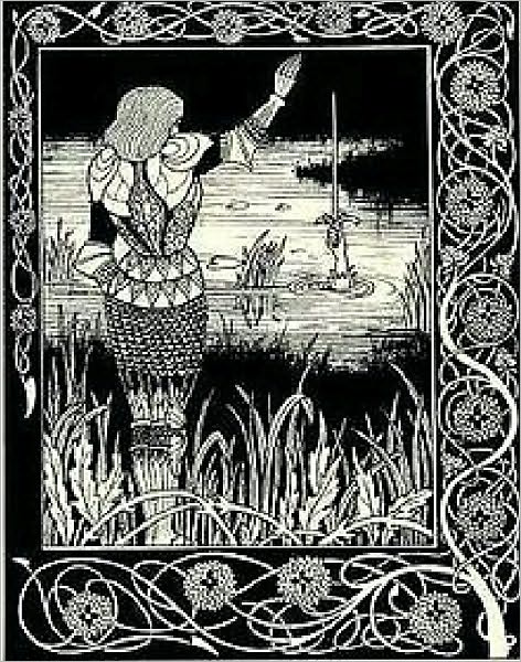 The Holy Grail by Sir Thomas Malory from the Caxton Edition of the Morte D'Arthur