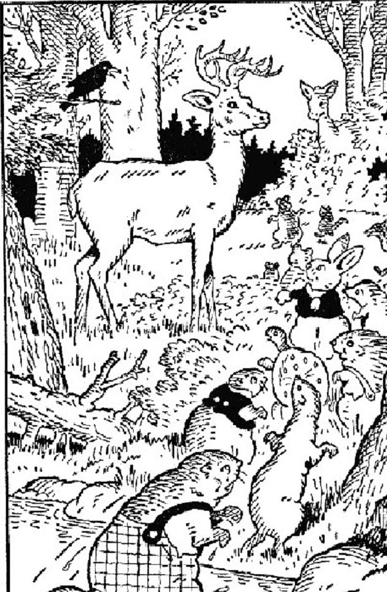 Lightfoot the Deer, Illustrated