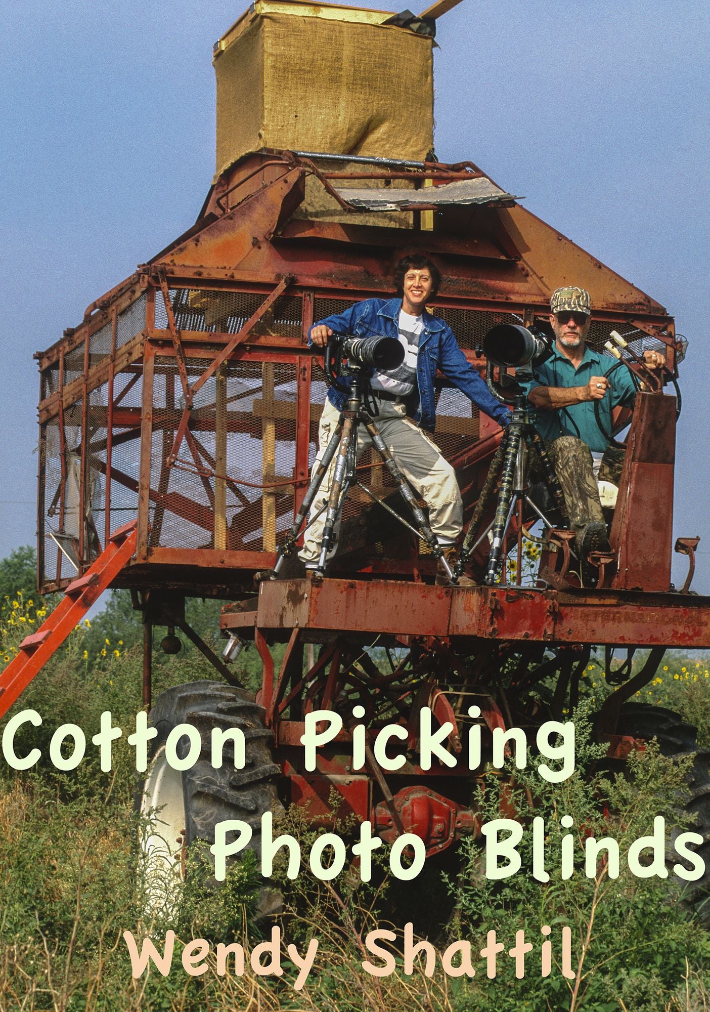 Cotton Picking Photo Blinds