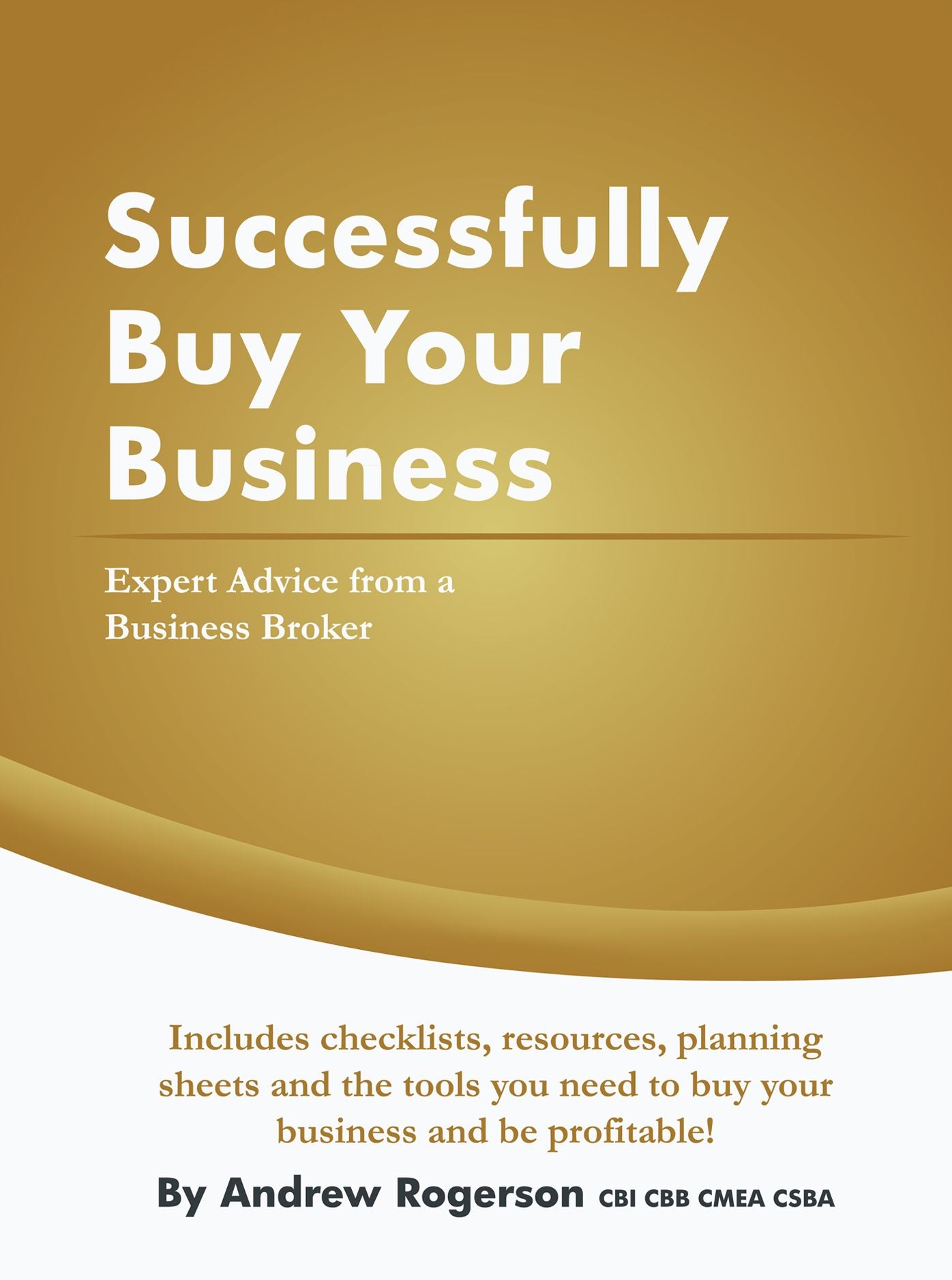 Successfully Buy Your Business