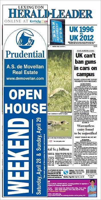 Lexington Herald-Leader - 04/27/12
