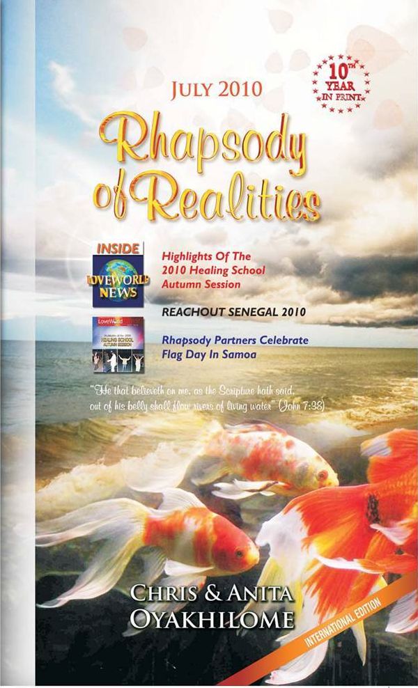 Rhapsody of Realities July Edition